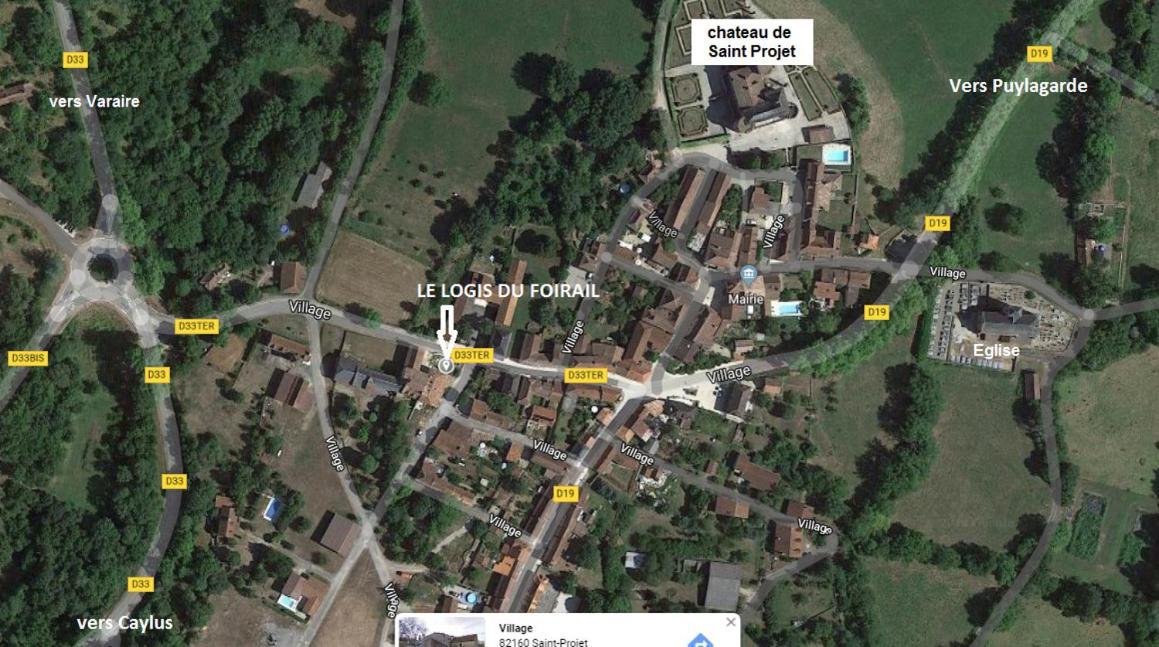 Le Logis Du Foirail Apartment Saint-Projet  Luaran gambar